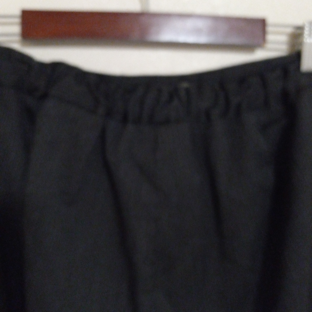 Maggie Barnes 22W Jayne Pinstriped Trouser Workwear Pants in Black - Picture 6 of 10